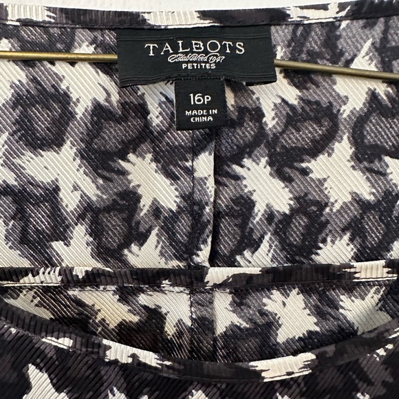 Talbots Silk Top - Picture 3 of 3